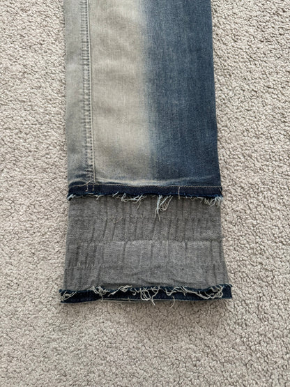 SS23 Rick Owens DRKSHDW Mineral Pearl Aircut Denim Jeans