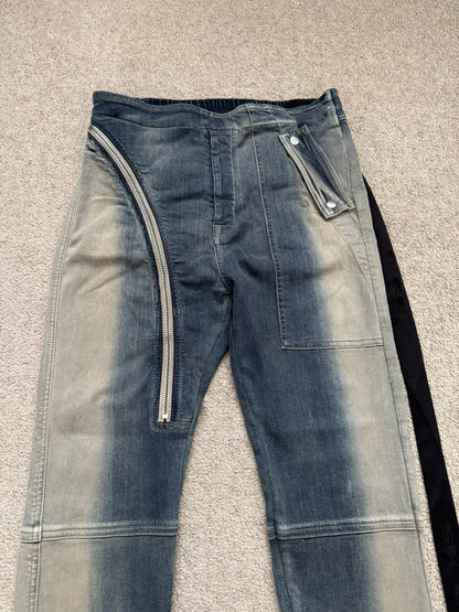 SS23 Rick Owens DRKSHDW Mineral Pearl Aircut Denim Jeans