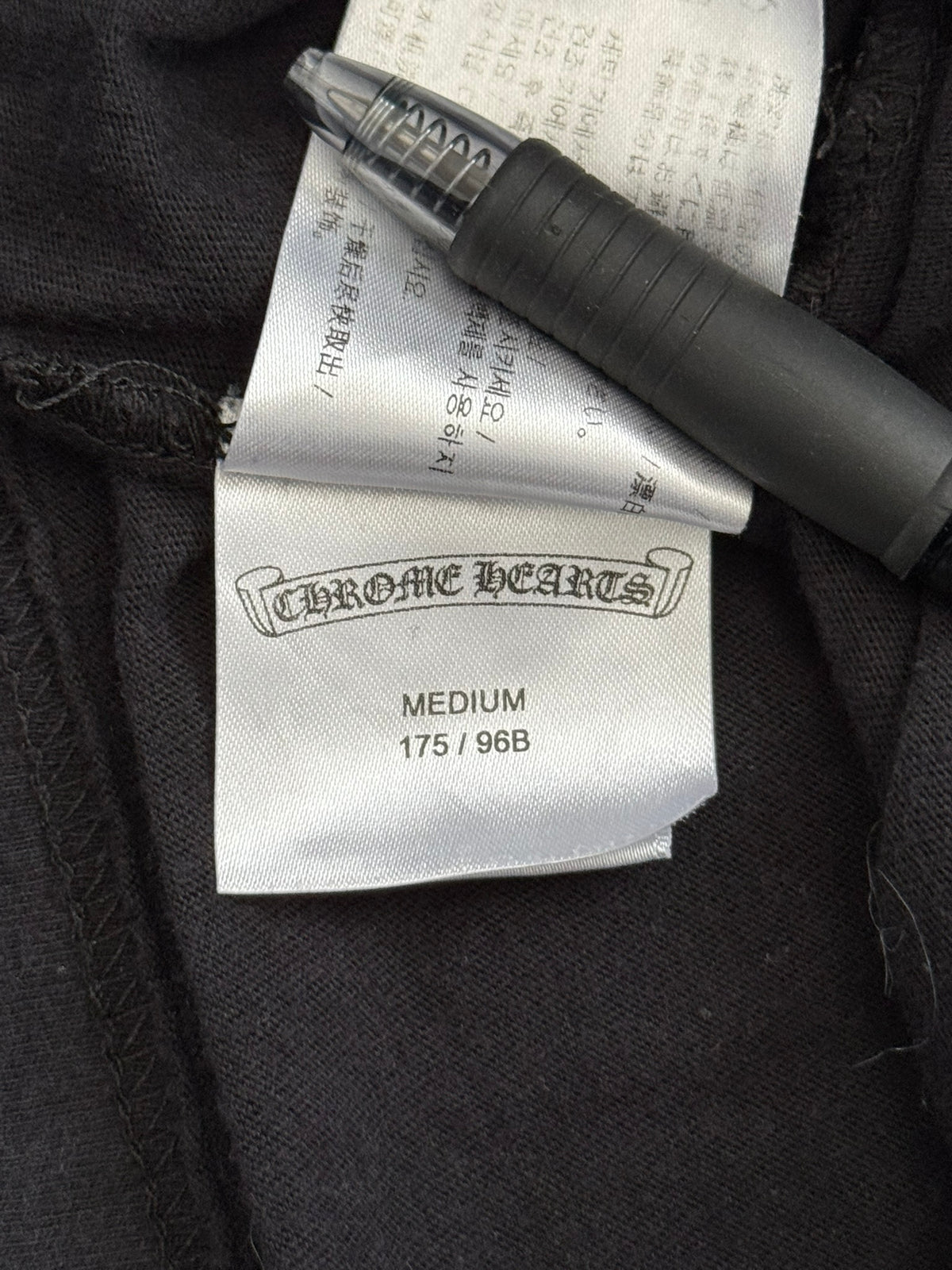 Chrome Hearts Vine Dagger USA Flag Pocket T Shirt