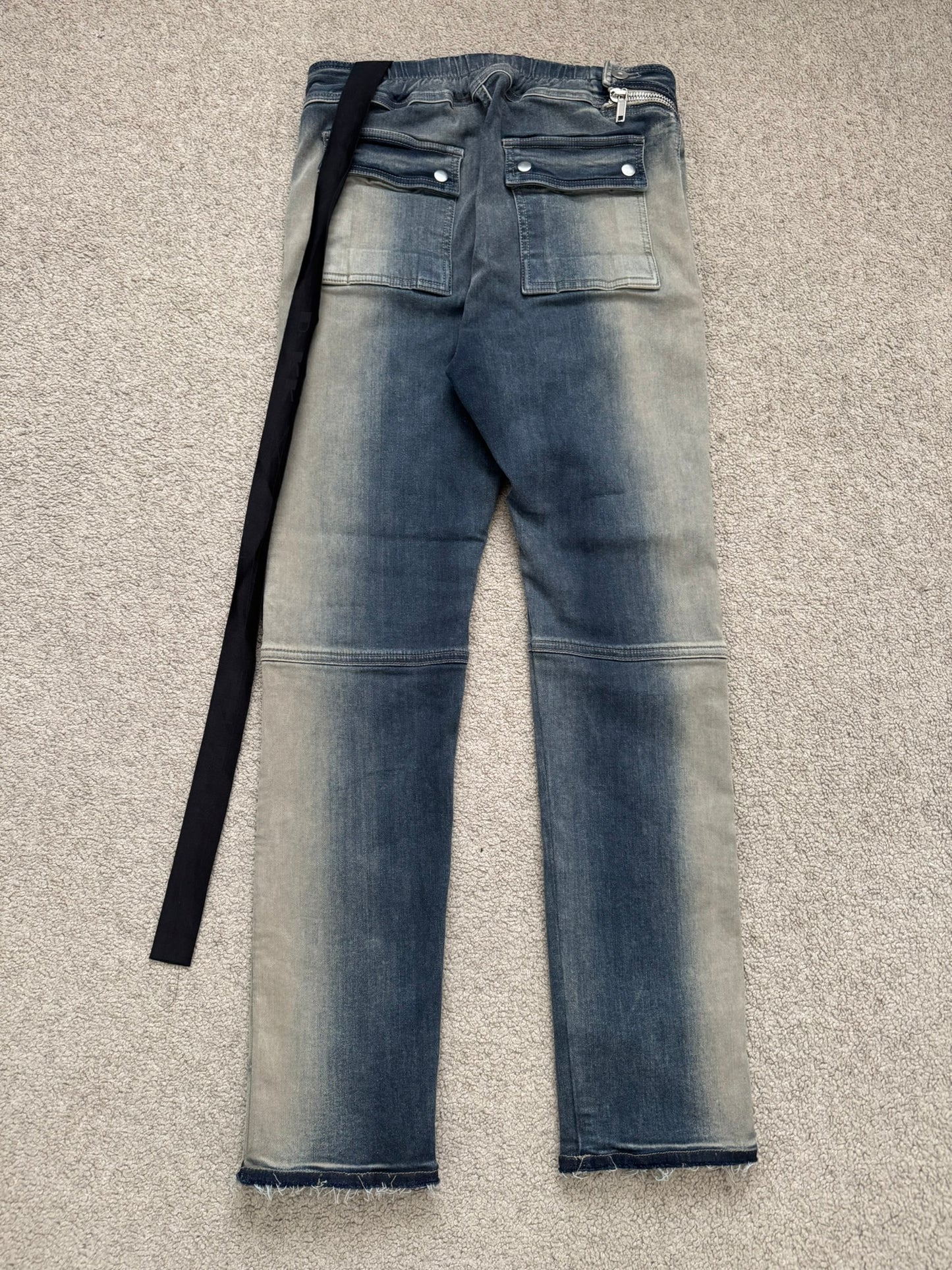 SS23 Rick Owens DRKSHDW Mineral Pearl Aircut Denim Jeans