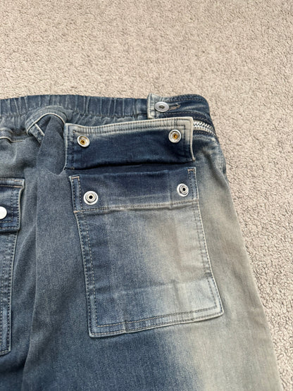SS23 Rick Owens DRKSHDW Mineral Pearl Aircut Denim Jeans