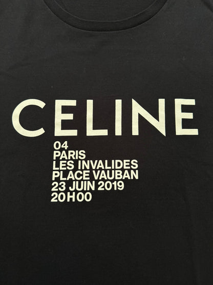 SS20 Celine by Hedi Slimane "Les Invaldies Place Vauban" T Shirt