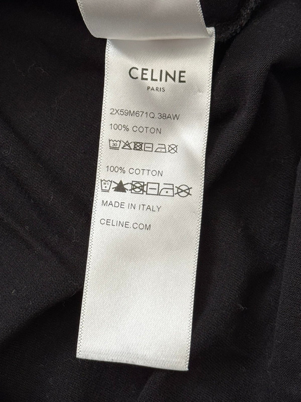 SS24 Celine by Hedi Slimane "Delusional Daydream" T Shirt