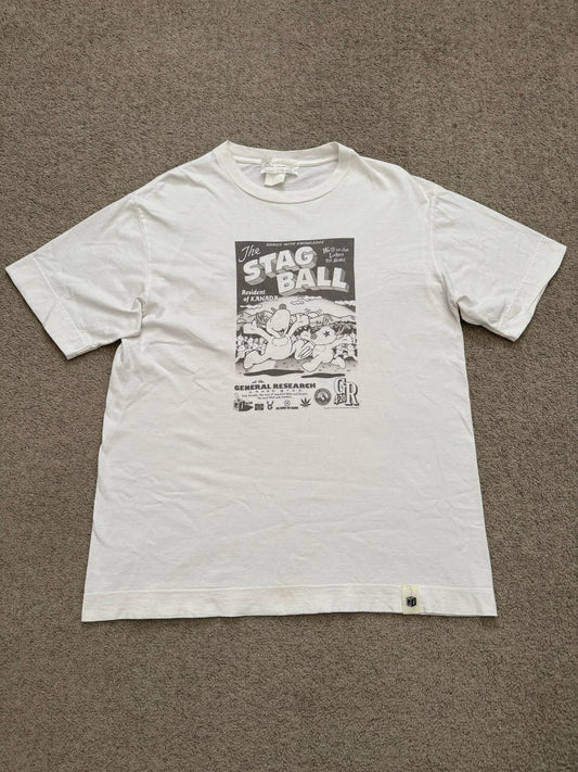 SS05 General Research "Stag Ball" Graphic T Shirt