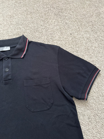 SS07 Dior Homme by Hedi Slimane Bee Pocket Polo Shirt