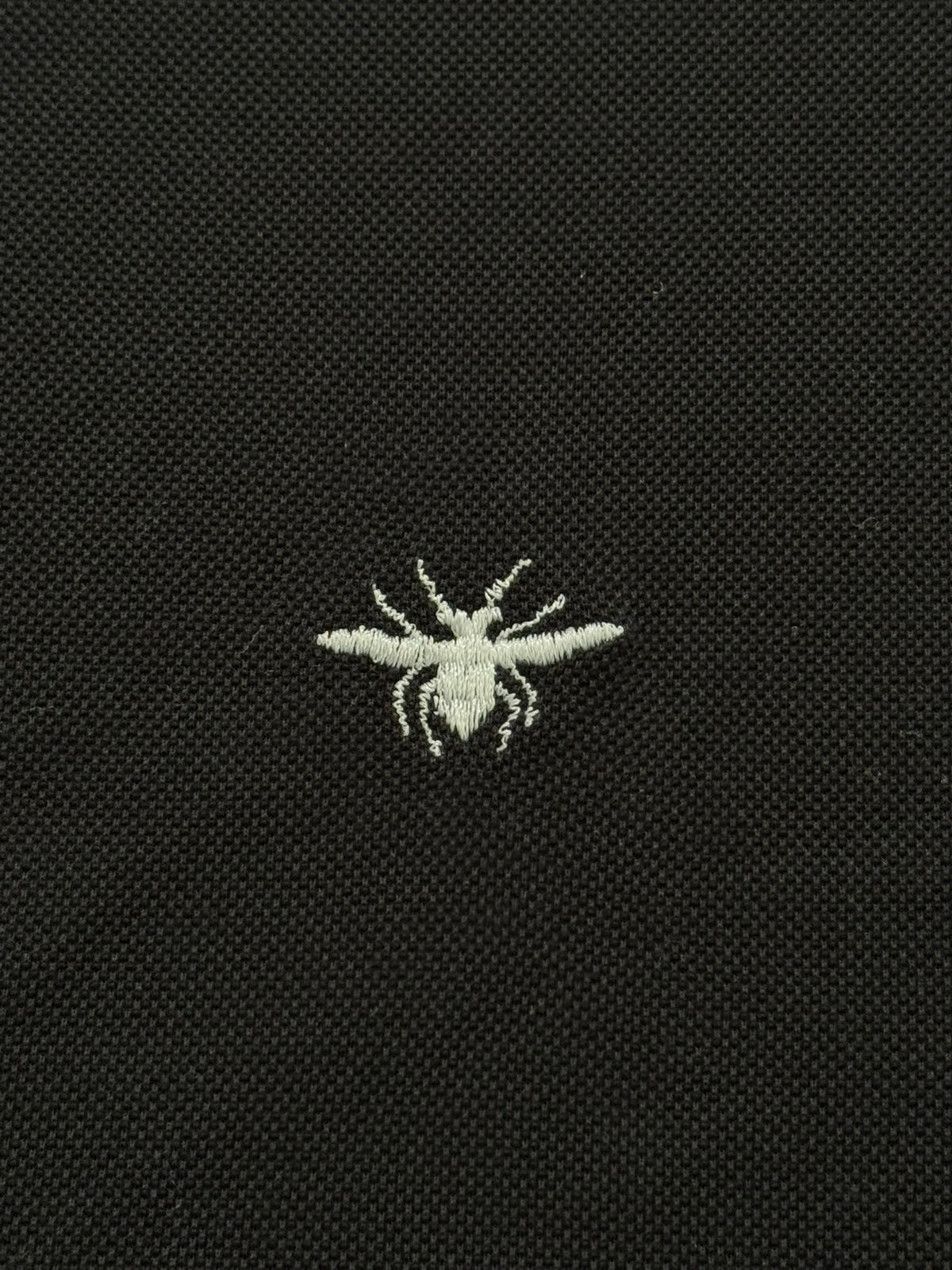 SS07 Dior Homme by Hedi Slimane Bee Pocket Polo Shirt
