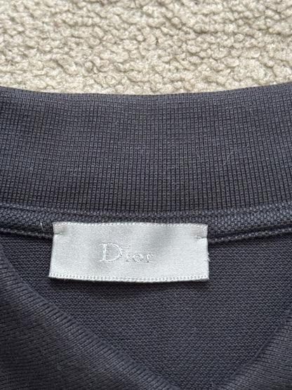 SS07 Dior Homme by Hedi Slimane Bee Pocket Polo Shirt