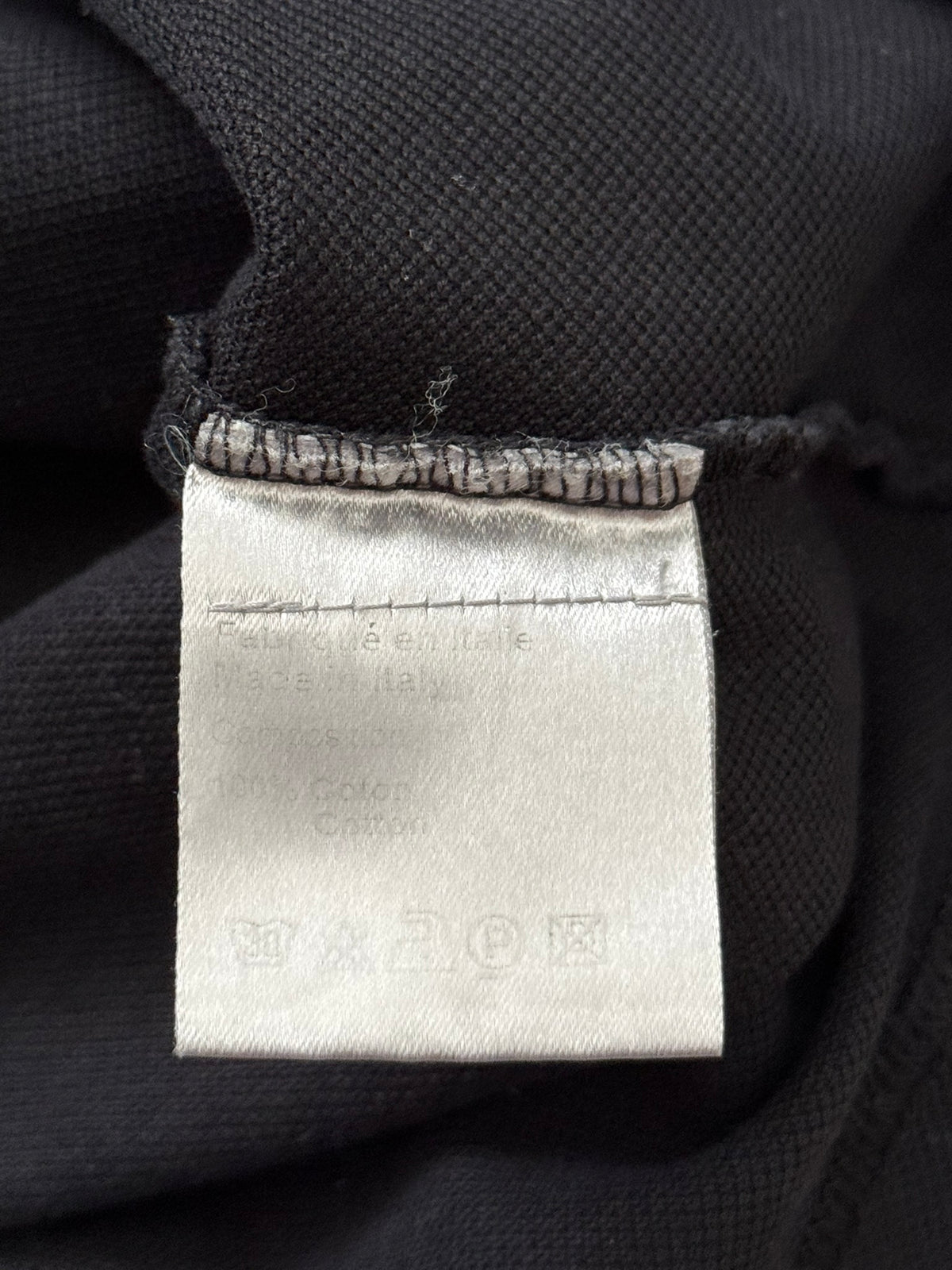 SS07 Dior Homme by Hedi Slimane Bee Pocket Polo Shirt