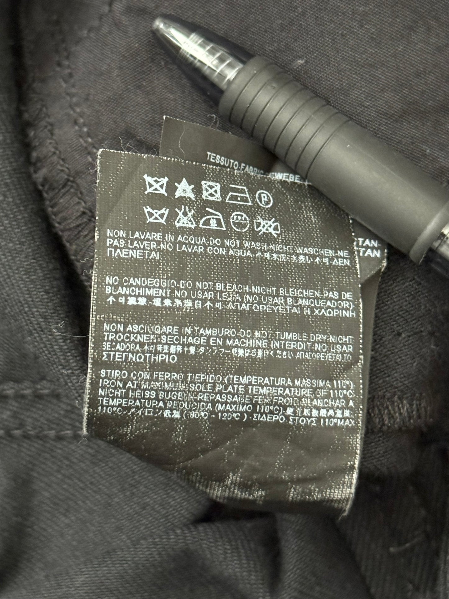 FW15 Saint Laurent by Hedi Slimane 5 Zip Biker D02 Denim Jeans