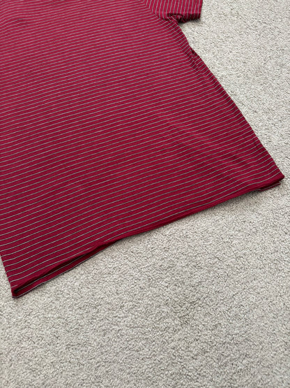 New FW19 Saint Laurent Star Logo Striped T Shirt