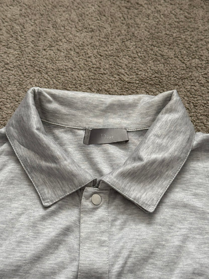 SS10 Dior Homme by Kris Van Assche Double Layered Polo Shirt