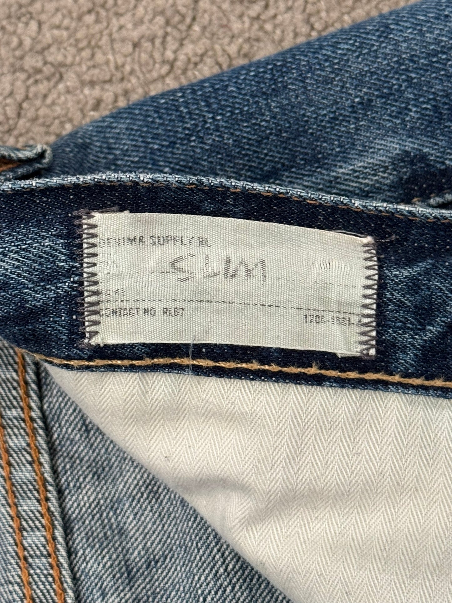 FW14 Denim & Supply Ralph Lauren Faded Distressed Denim Jeans