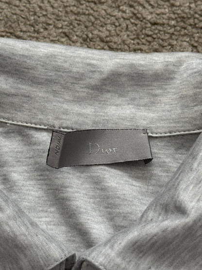 SS10 Dior Homme by Kris Van Assche Double Layered Polo Shirt