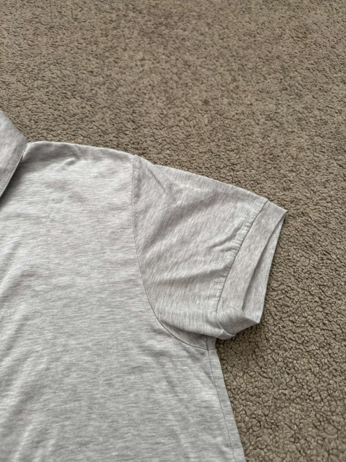 SS10 Dior Homme by Kris Van Assche Double Layered Polo Shirt