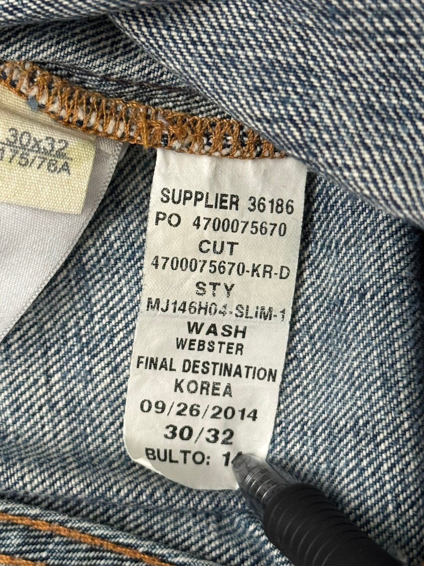 FW14 Denim & Supply Ralph Lauren Faded Distressed Denim Jeans