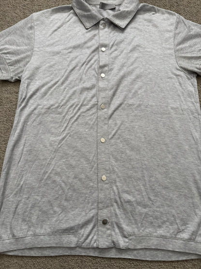 SS10 Dior Homme by Kris Van Assche Double Layered Polo Shirt