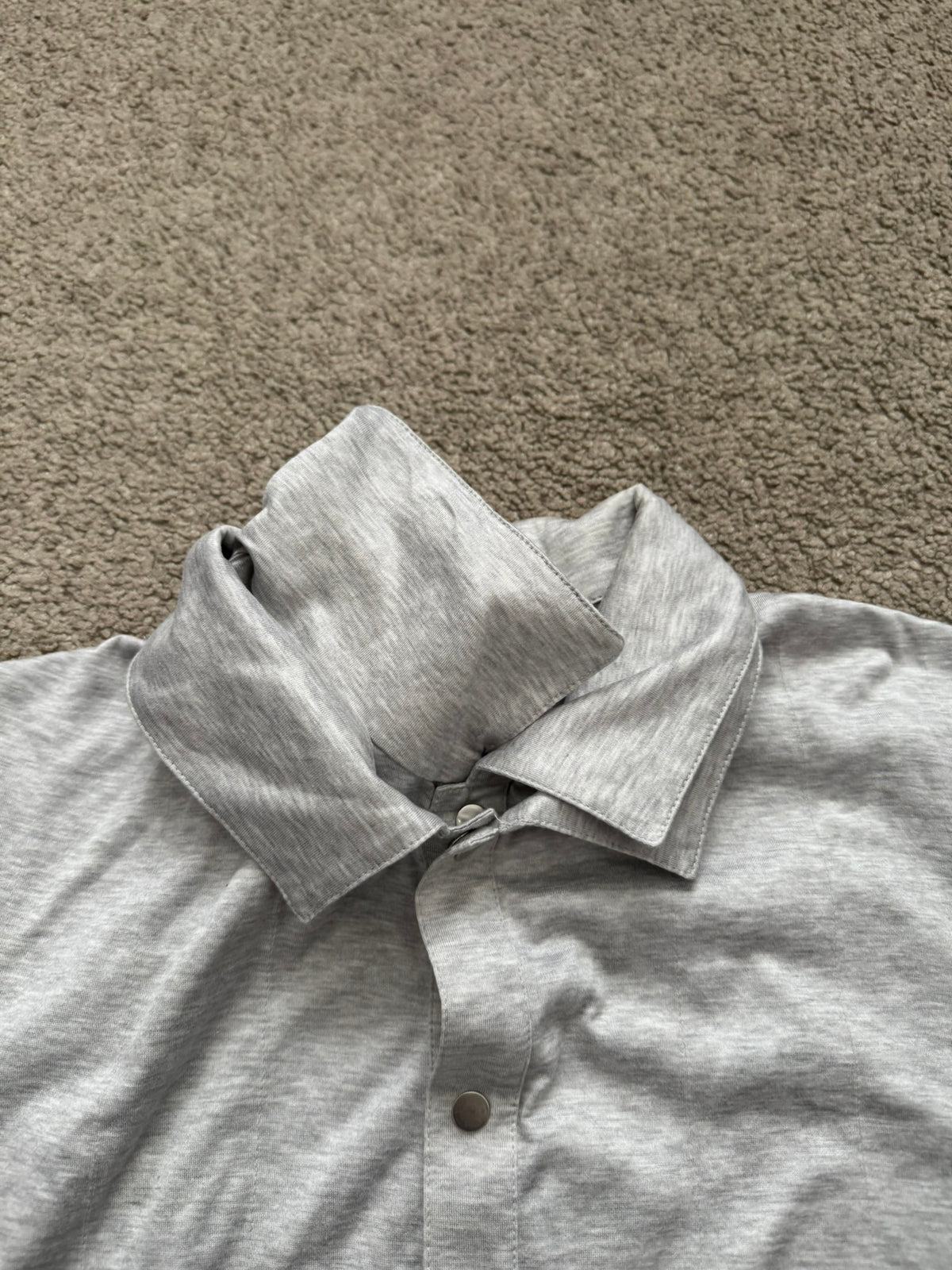 SS10 Dior Homme by Kris Van Assche Double Layered Polo Shirt