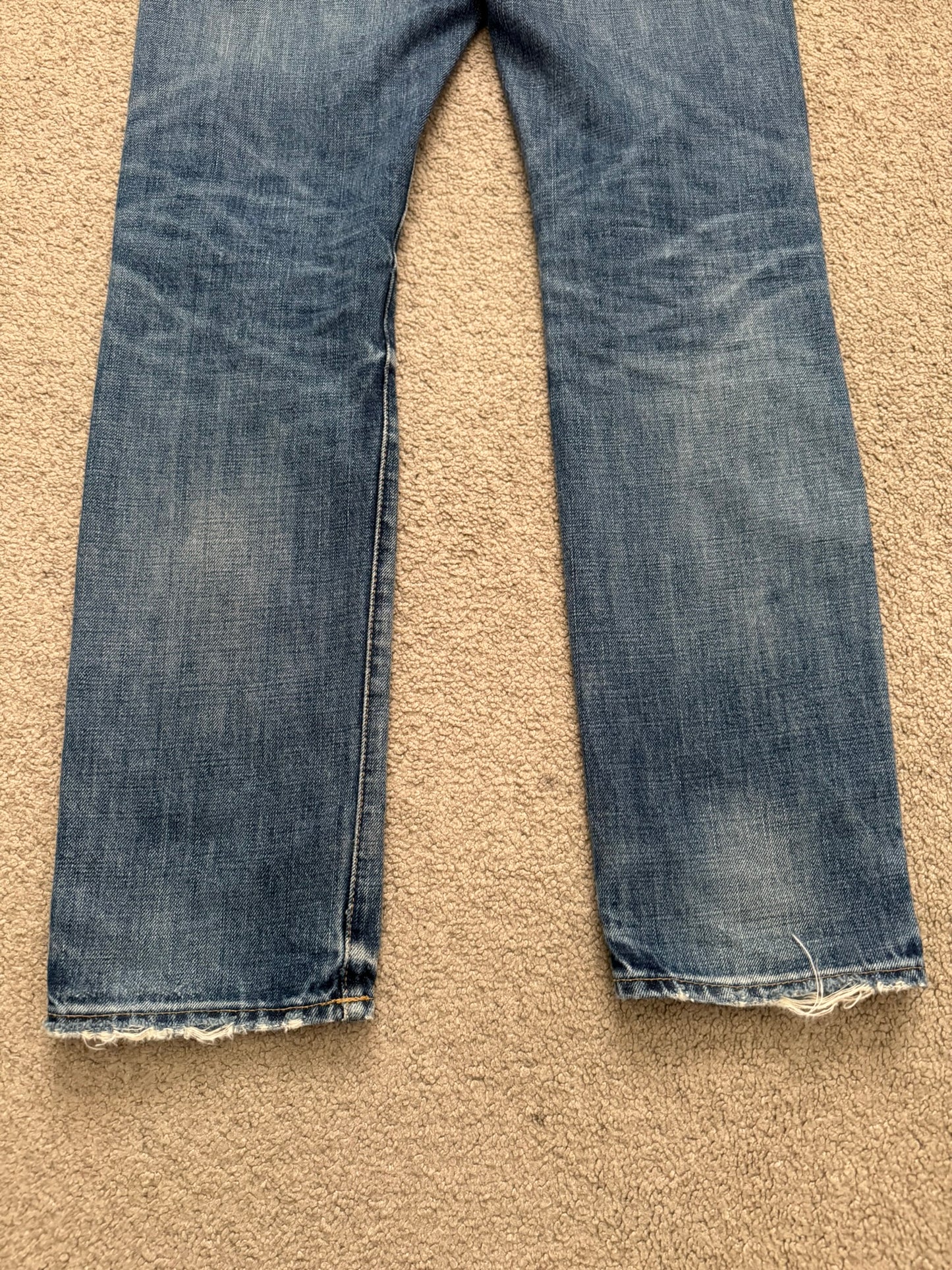 FW14 Denim & Supply Ralph Lauren Faded Distressed Denim Jeans