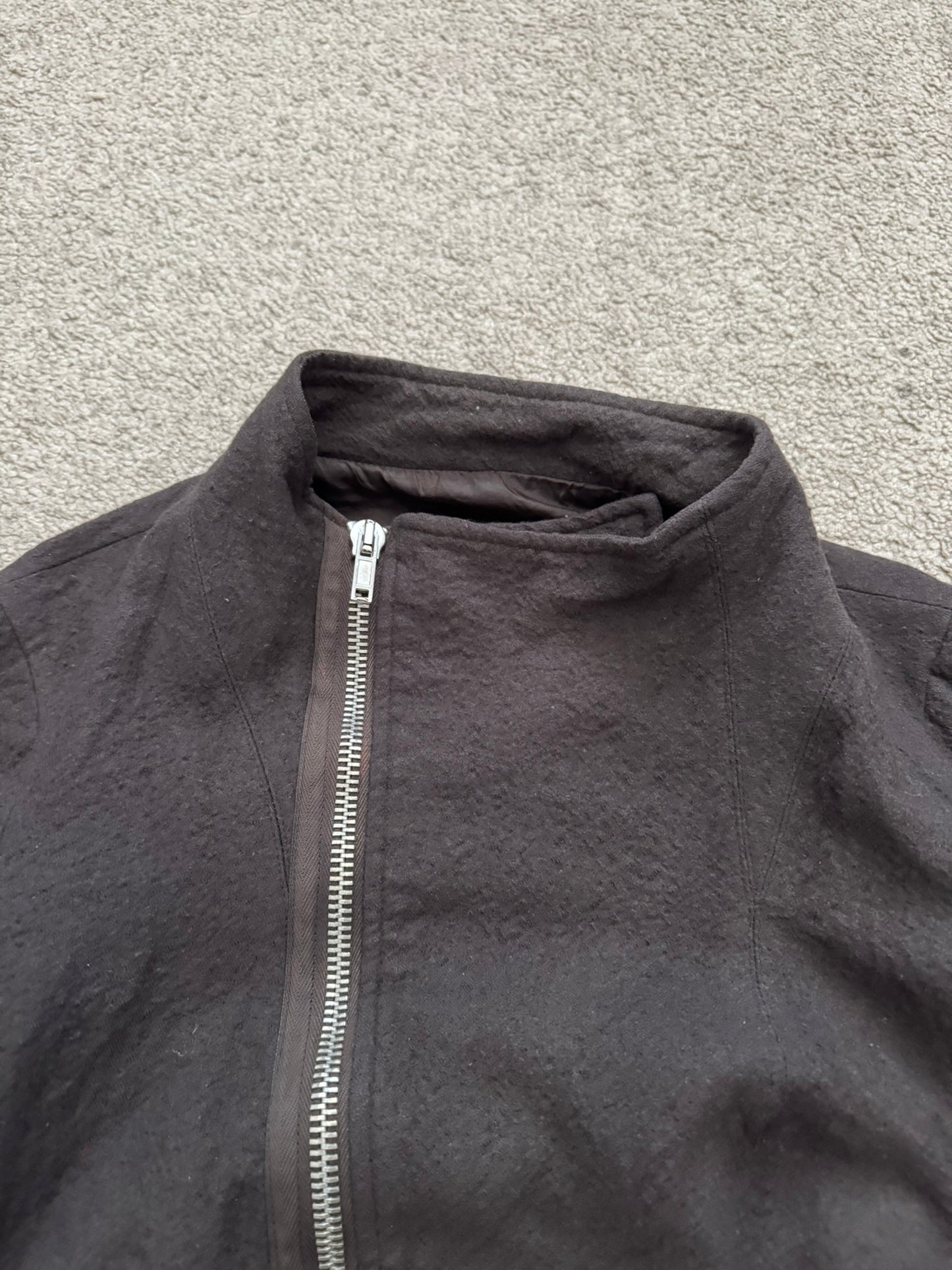 SS05 Rick Owens Mainline "Scorpio" Mollino Wool Jacket