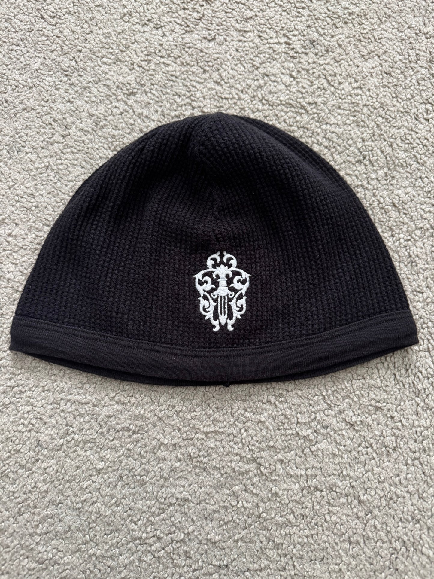 Chrome Hearts Vine Dagger Logo Thermal Beanie