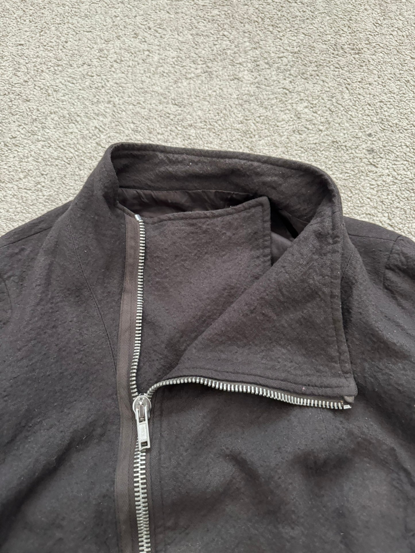 SS05 Rick Owens Mainline "Scorpio" Mollino Wool Jacket