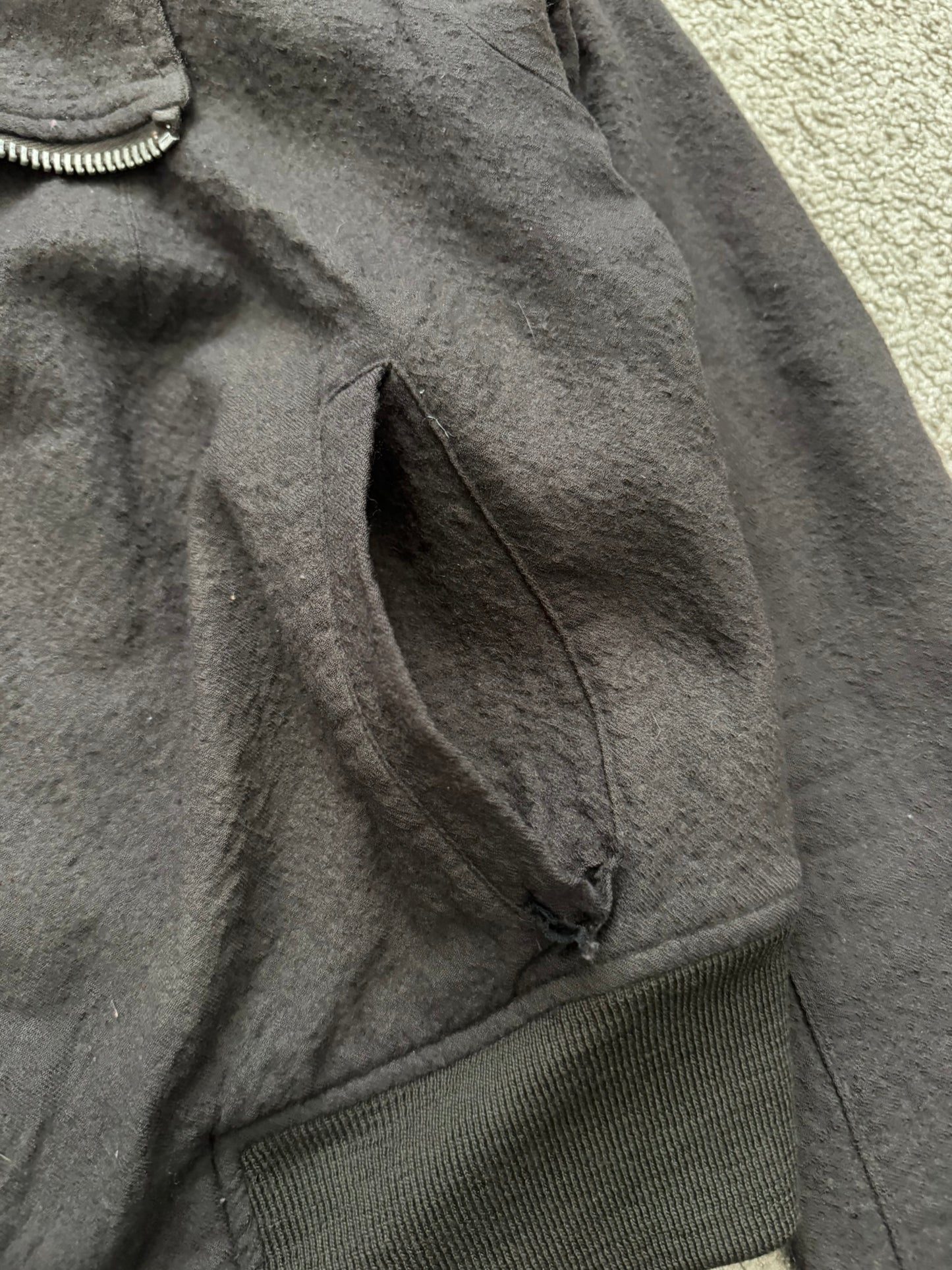 SS05 Rick Owens Mainline "Scorpio" Mollino Wool Jacket