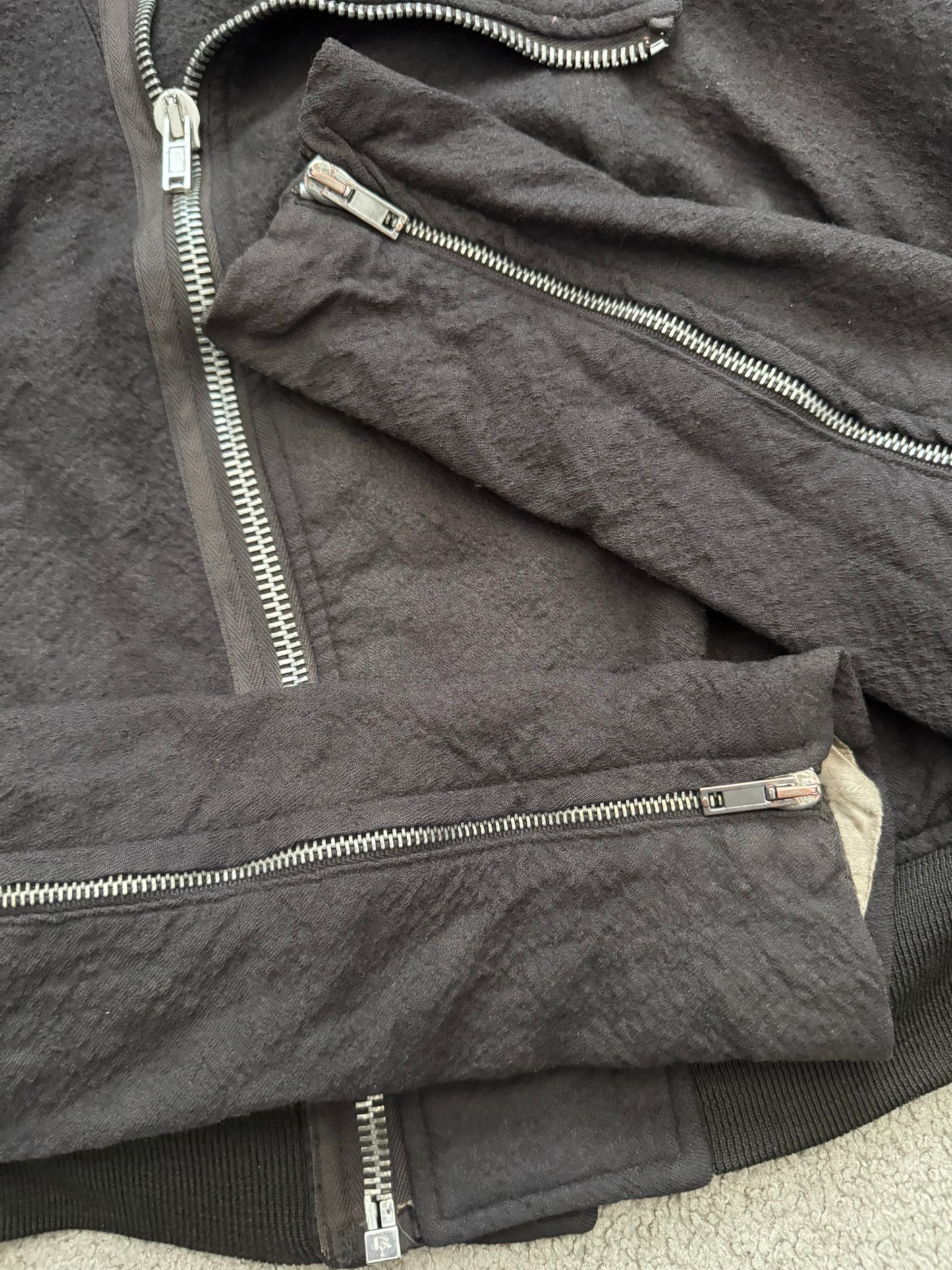 SS05 Rick Owens Mainline "Scorpio" Mollino Wool Jacket