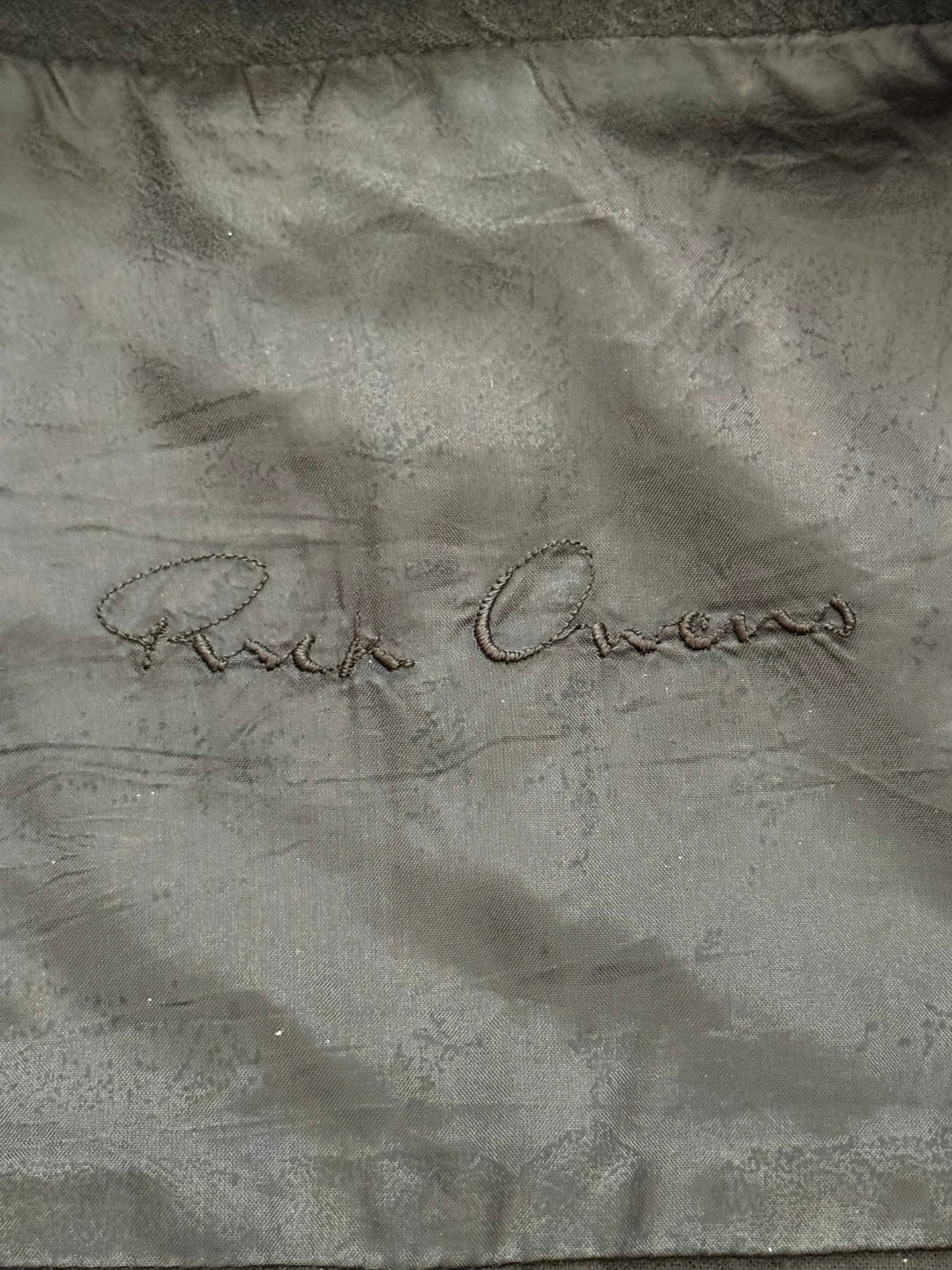 SS05 Rick Owens Mainline "Scorpio" Mollino Wool Jacket