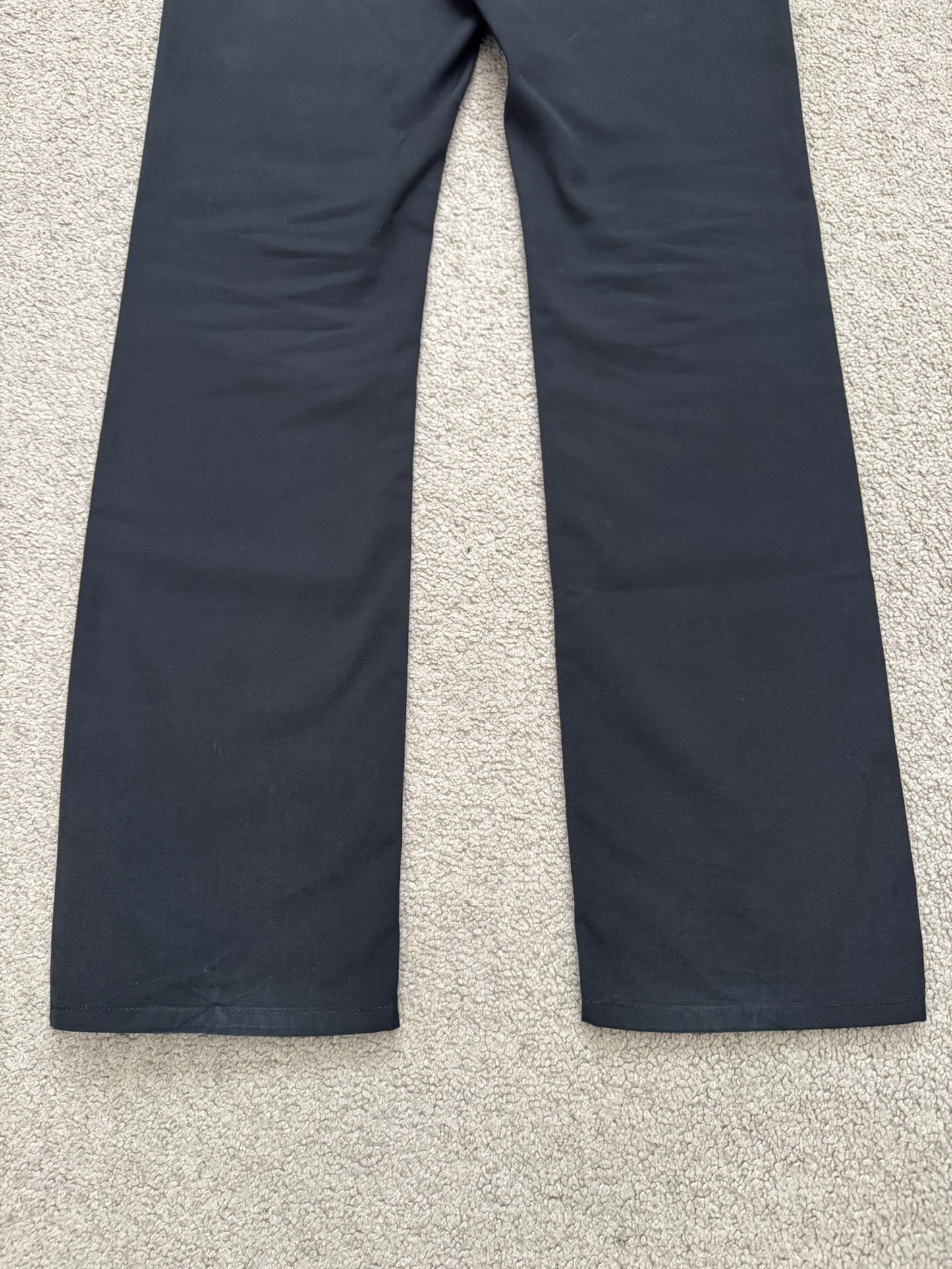 AW04 Dior Homme by Hedi Slimane Black Whiskered Denim Jeans