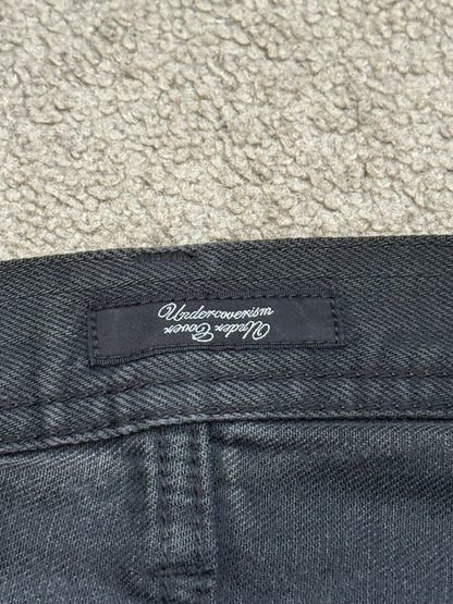 SS09 Undercover "Neoboy" Patti Smith Poem Black Denim Jeans