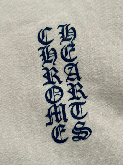 Chrome Hearts Vertical Logo Dagger Zip Up Hoodie