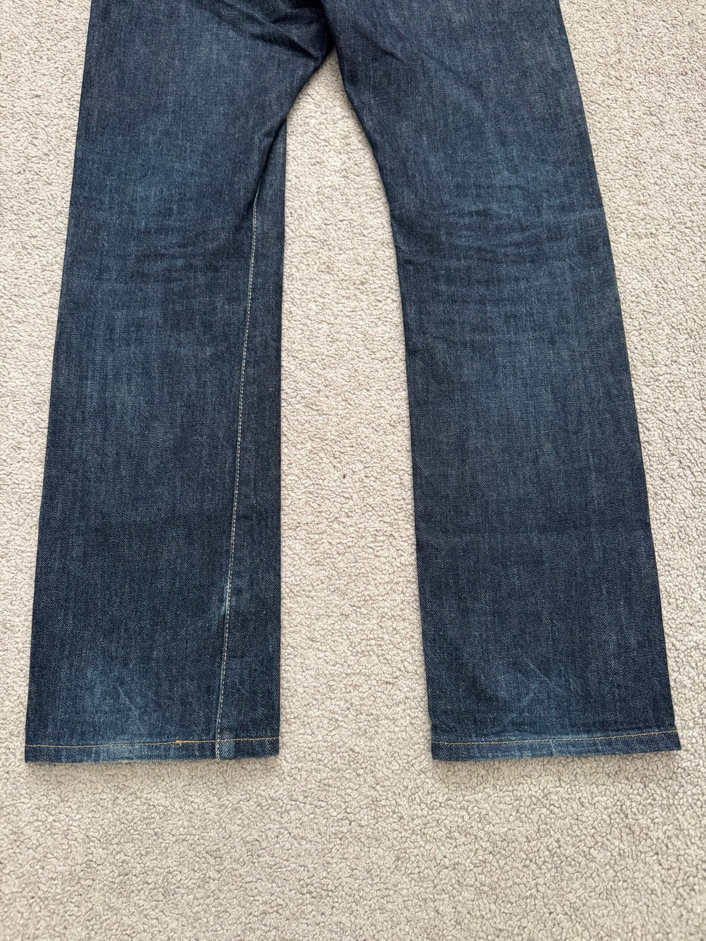 AW07 Undercover Grasping Heart Zipper Waist Denim Jeans