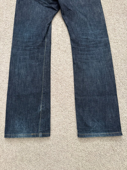 AW07 Undercover Grasping Heart Zipper Waist Denim Jeans