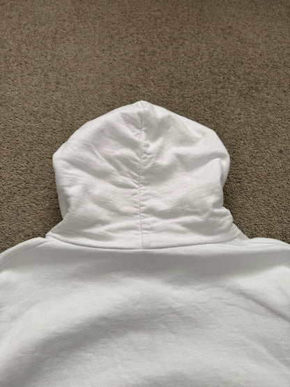 Chrome Hearts Vertical Logo Dagger Zip Up Hoodie