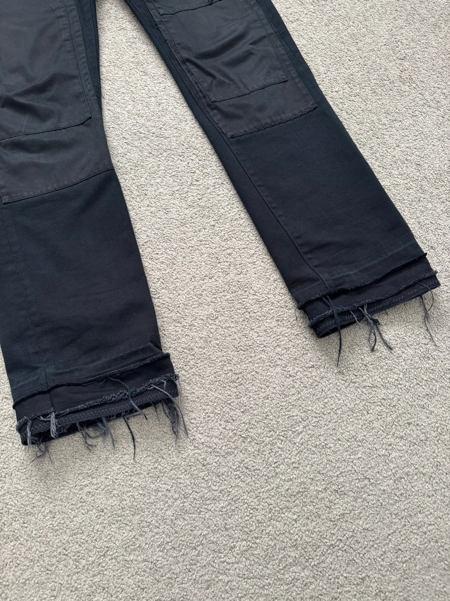 AW07 Dior Homme by Hedi Slimane "Navigate" Patchwork Denim Jeans