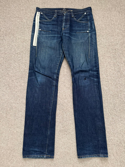 FW09 Undercover "Earmuff Maniac" Zipper Pocket Denim Jeans