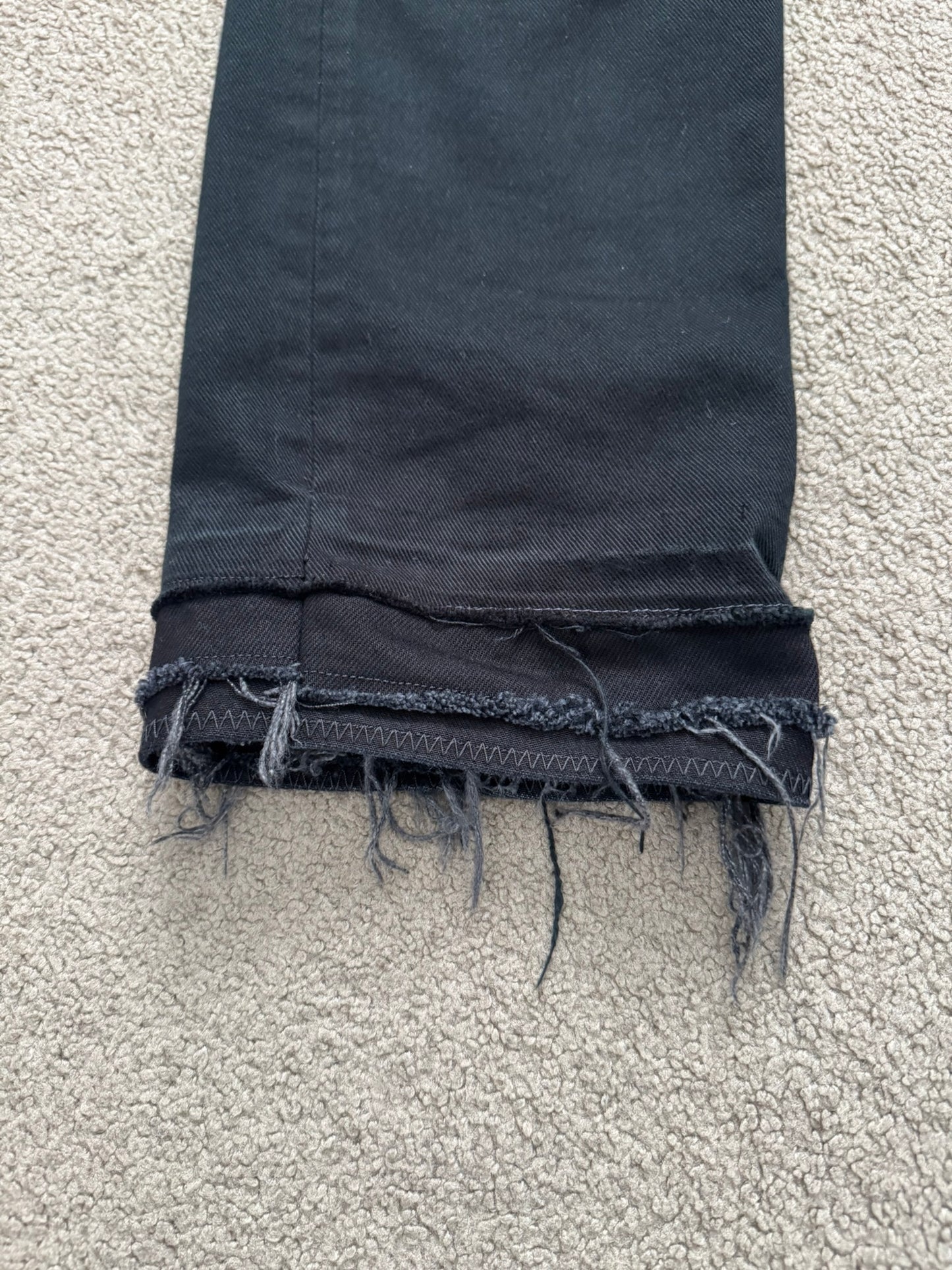AW07 Dior Homme by Hedi Slimane "Navigate" Patchwork Denim Jeans