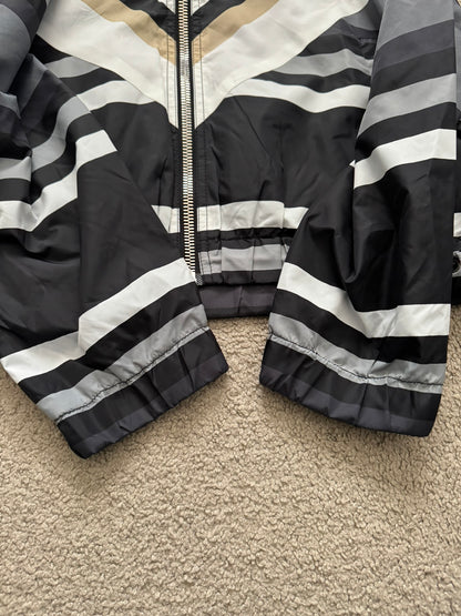 FW14 Givenchy by Riccardo Tisci Chevron Print Nylon Parka Jacket