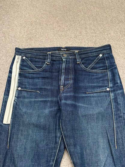 FW09 Undercover "Earmuff Maniac" Zipper Pocket Denim Jeans