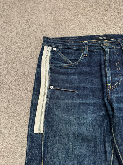 FW09 Undercover "Earmuff Maniac" Zipper Pocket Denim Jeans