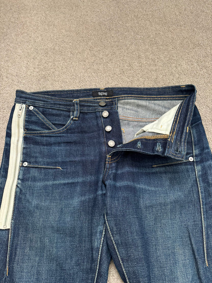 FW09 Undercover "Earmuff Maniac" Zipper Pocket Denim Jeans