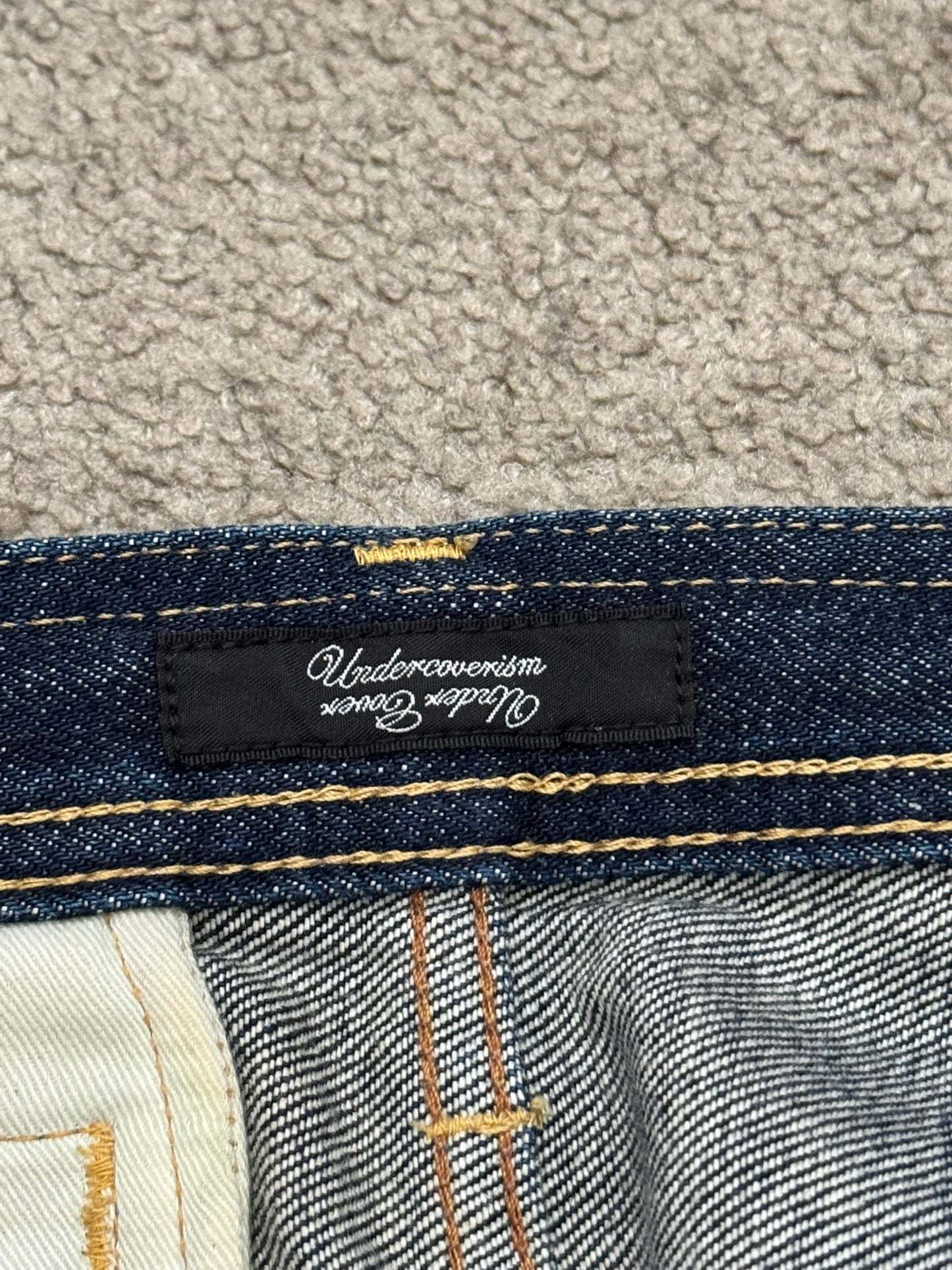 FW09 Undercover "Earmuff Maniac" Zipper Pocket Denim Jeans