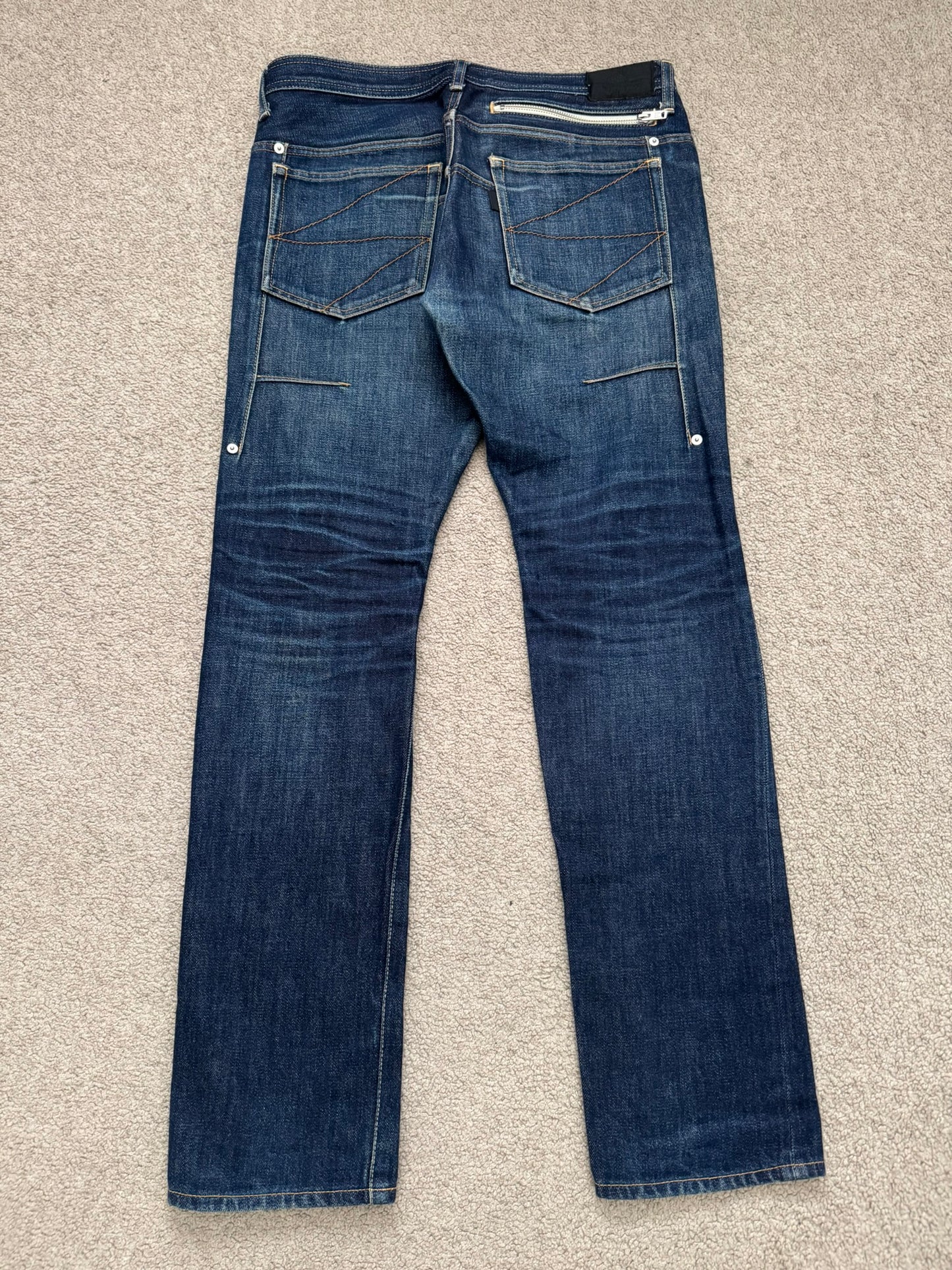 FW09 Undercover "Earmuff Maniac" Zipper Pocket Denim Jeans