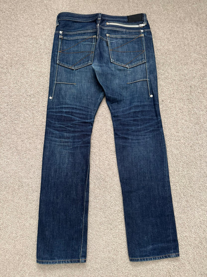 FW09 Undercover "Earmuff Maniac" Zipper Pocket Denim Jeans