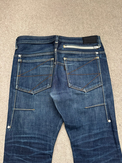 FW09 Undercover "Earmuff Maniac" Zipper Pocket Denim Jeans