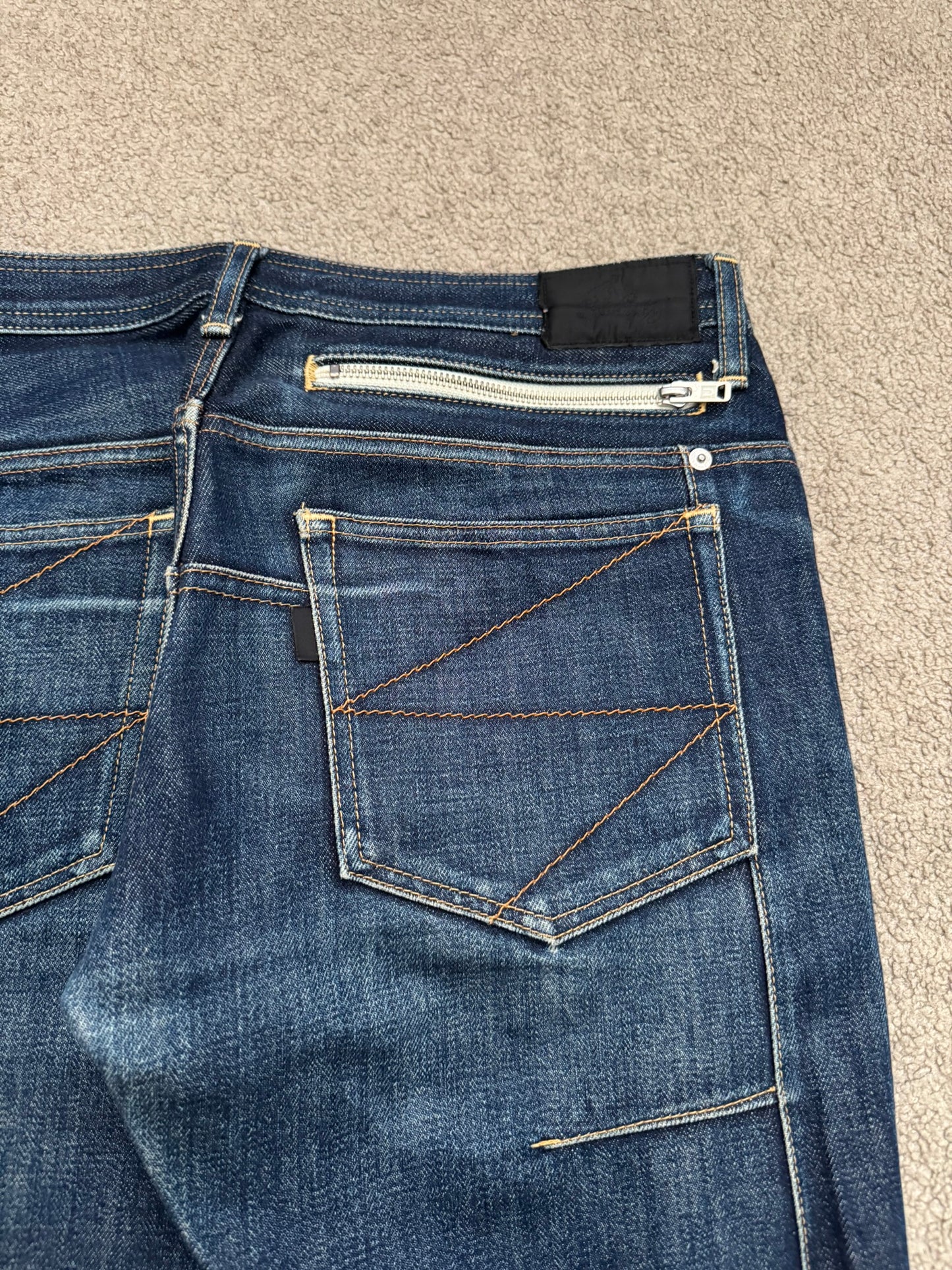 FW09 Undercover "Earmuff Maniac" Zipper Pocket Denim Jeans