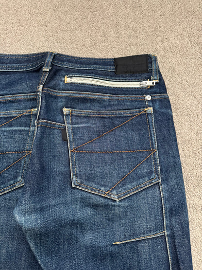 FW09 Undercover "Earmuff Maniac" Zipper Pocket Denim Jeans