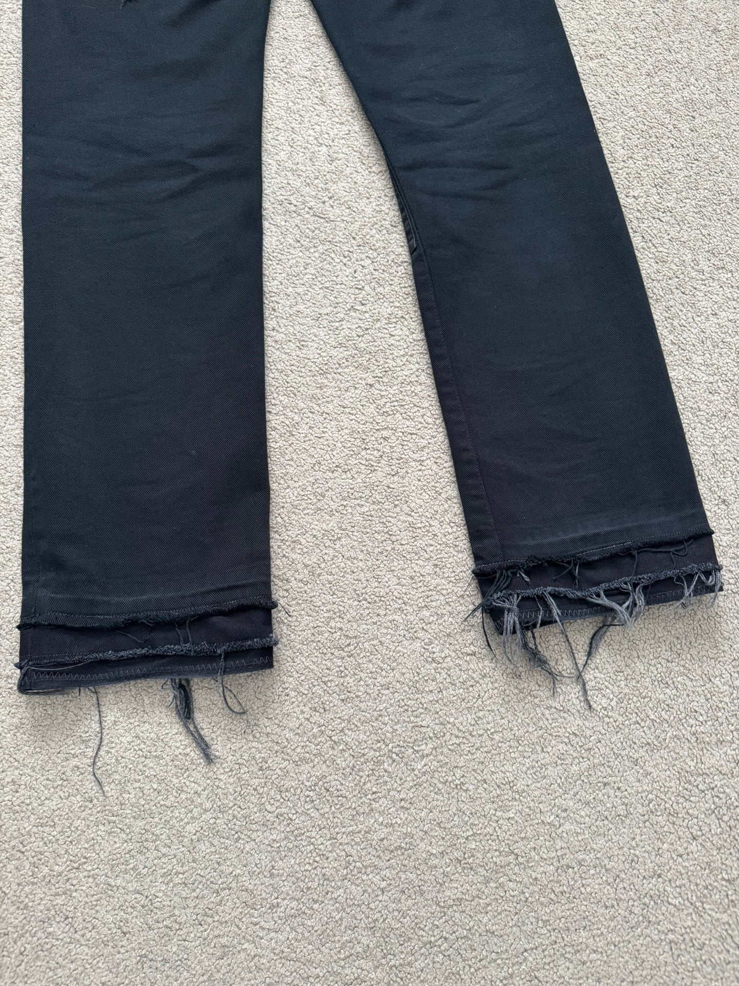 AW07 Dior Homme by Hedi Slimane "Navigate" Patchwork Denim Jeans