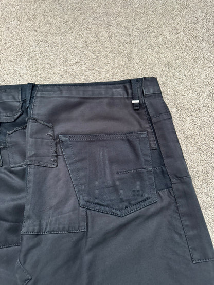 AW07 Dior Homme by Hedi Slimane "Navigate" Patchwork Denim Jeans