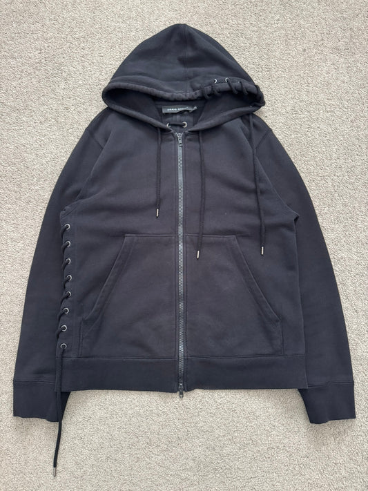 Craig Green Black Lace Zip Up Hoodie